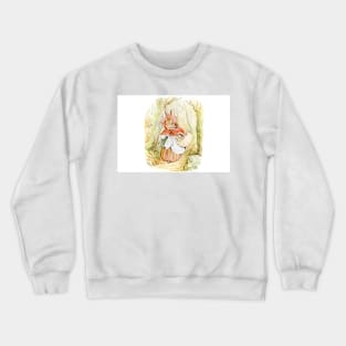 Beatrix Potter - Mrs Rabbit shopping time Crewneck Sweatshirt